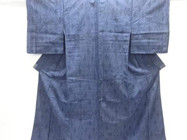 Taisho-roman, Kimono with woven pattern of diagonal diagonal lattice